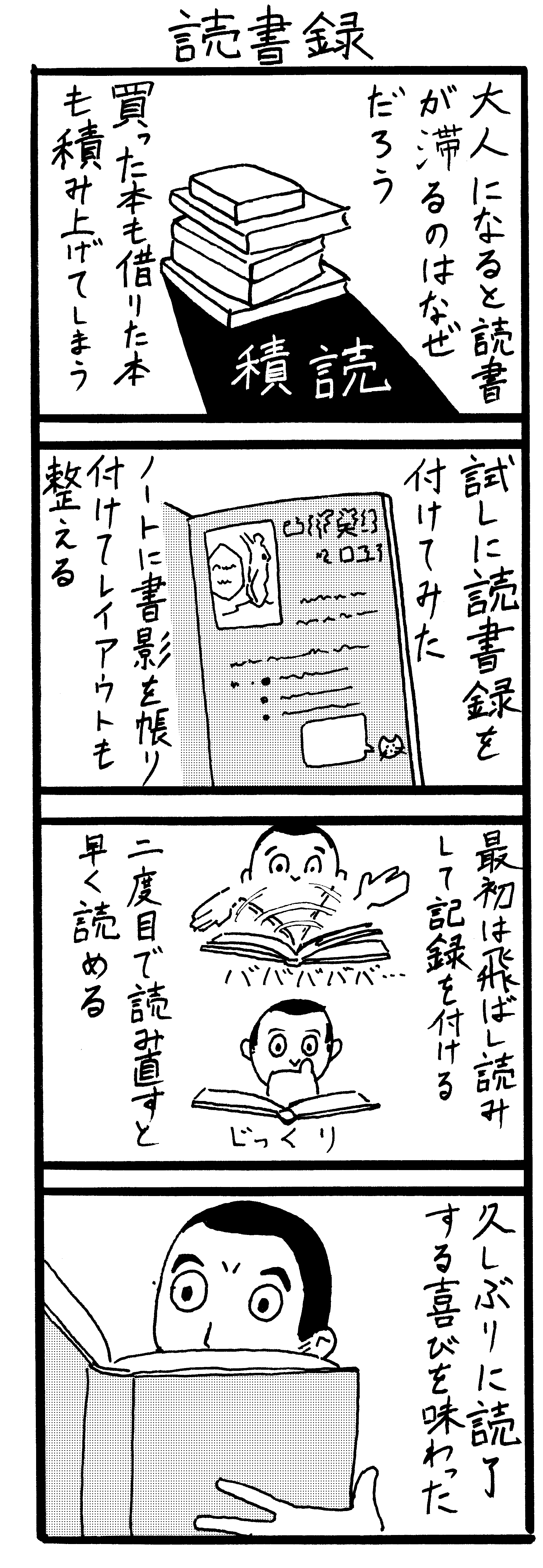 馬場日記011「読書録」