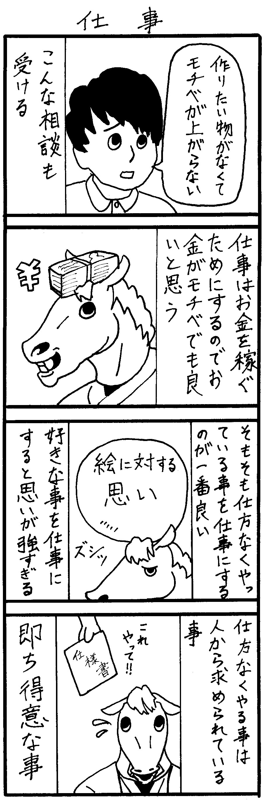 馬場日記013「仕事」