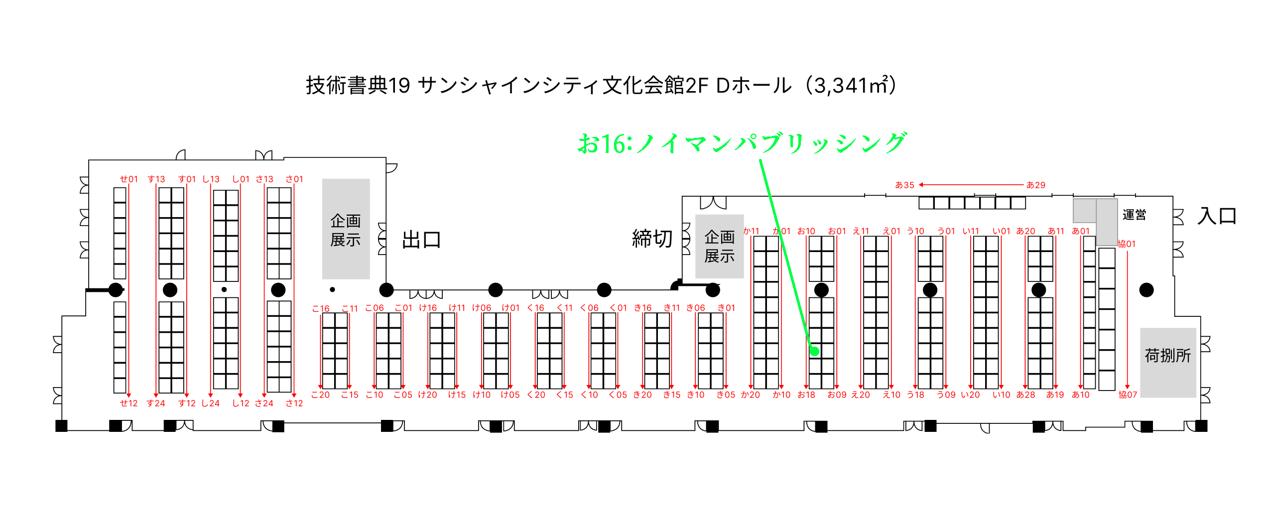 サークル場所